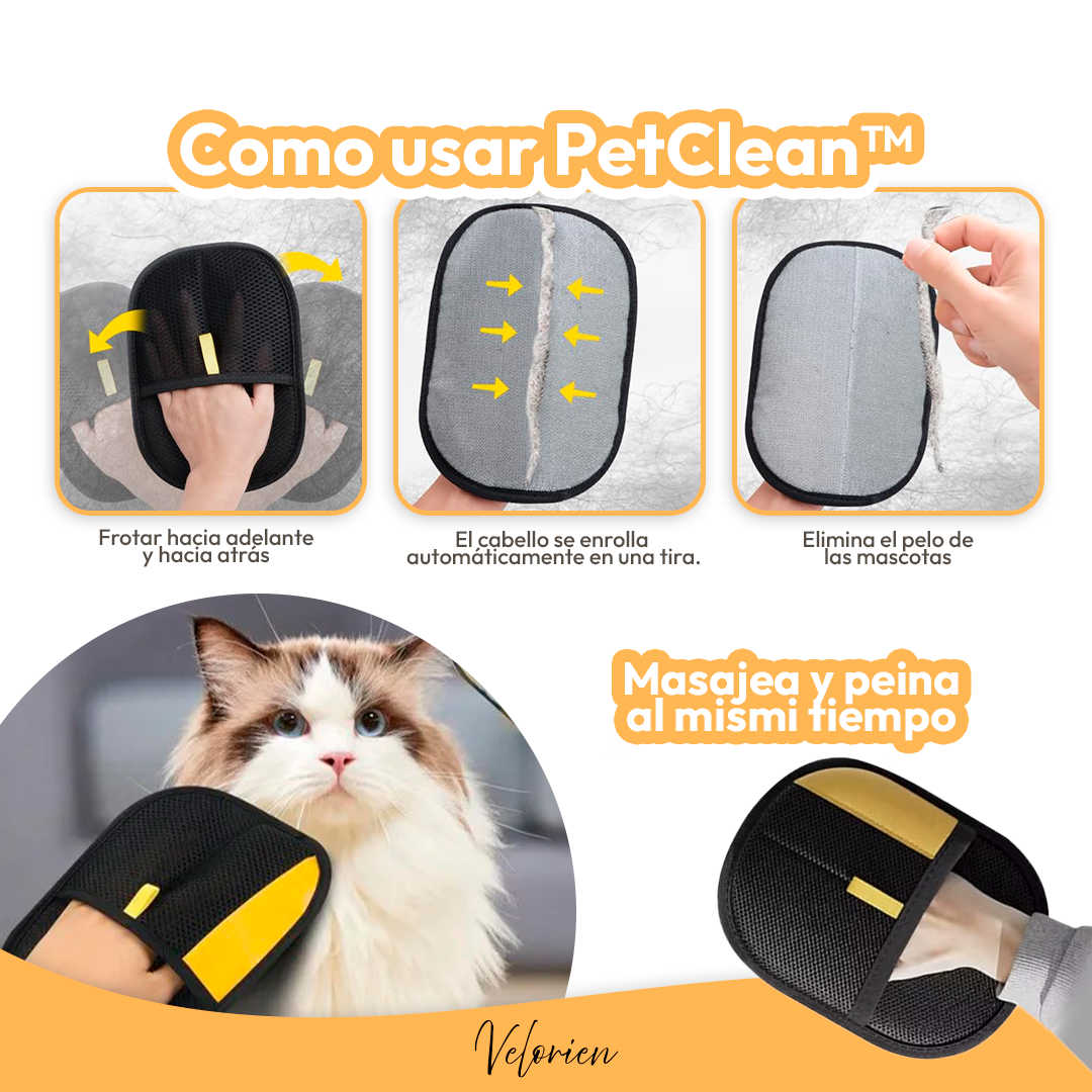 1+1 Gratis / PetClean™ - Adiós al pelo de tu mascota en segundos